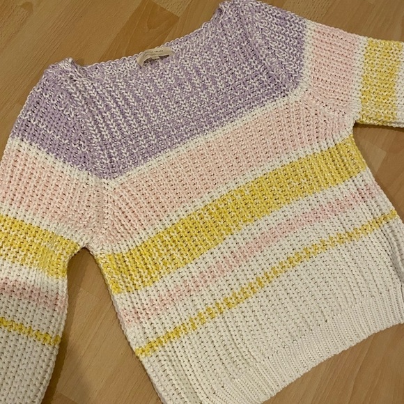 Sezane - Vivien La Maille Pastel Multicoloured Sweater - Picture 12 of 15